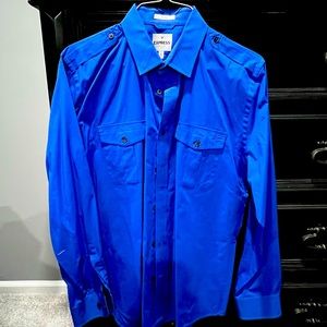 Express MK2 Fitted XL 17 1/2 mens shirt